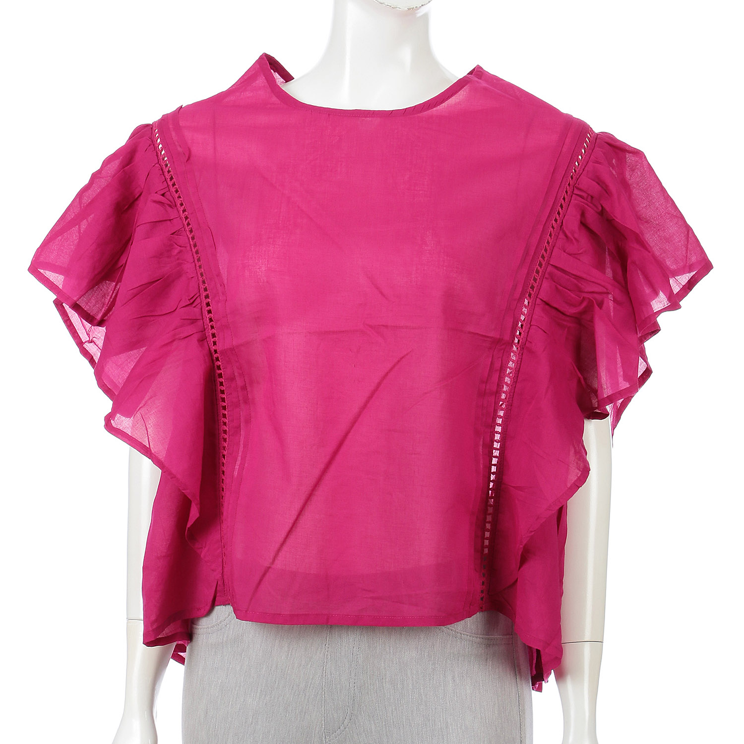 【LUPILIEN】 フリルブラウス - 画像4