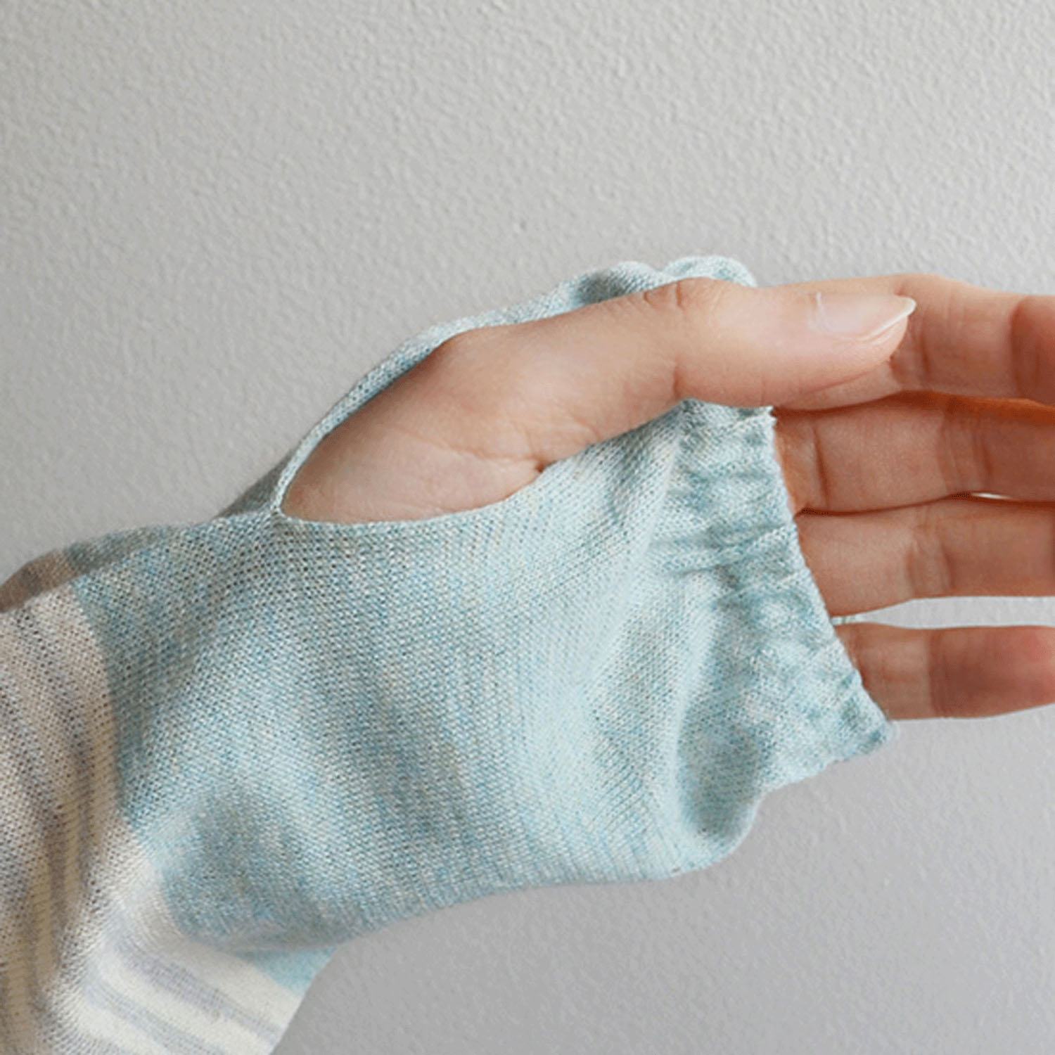 天衣無縫 ふんわり日除けアームカバー - 画像3