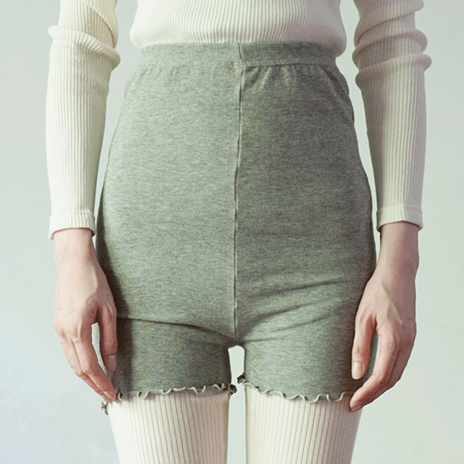 天衣無縫 ヤクとオーガニックコットン おやすみニットパンツ