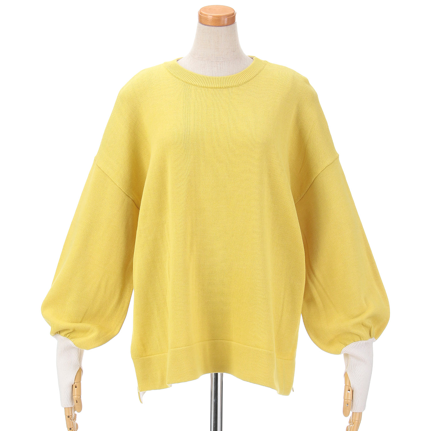 【Insta Live】vingtrois 配色ニットプルオーバー - 画像11