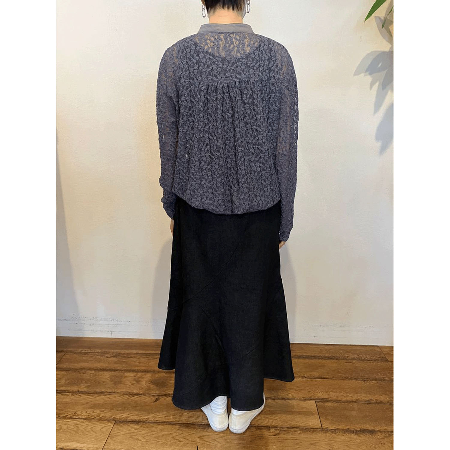 ザンパ レースバンドカラーシャツ - 画像6