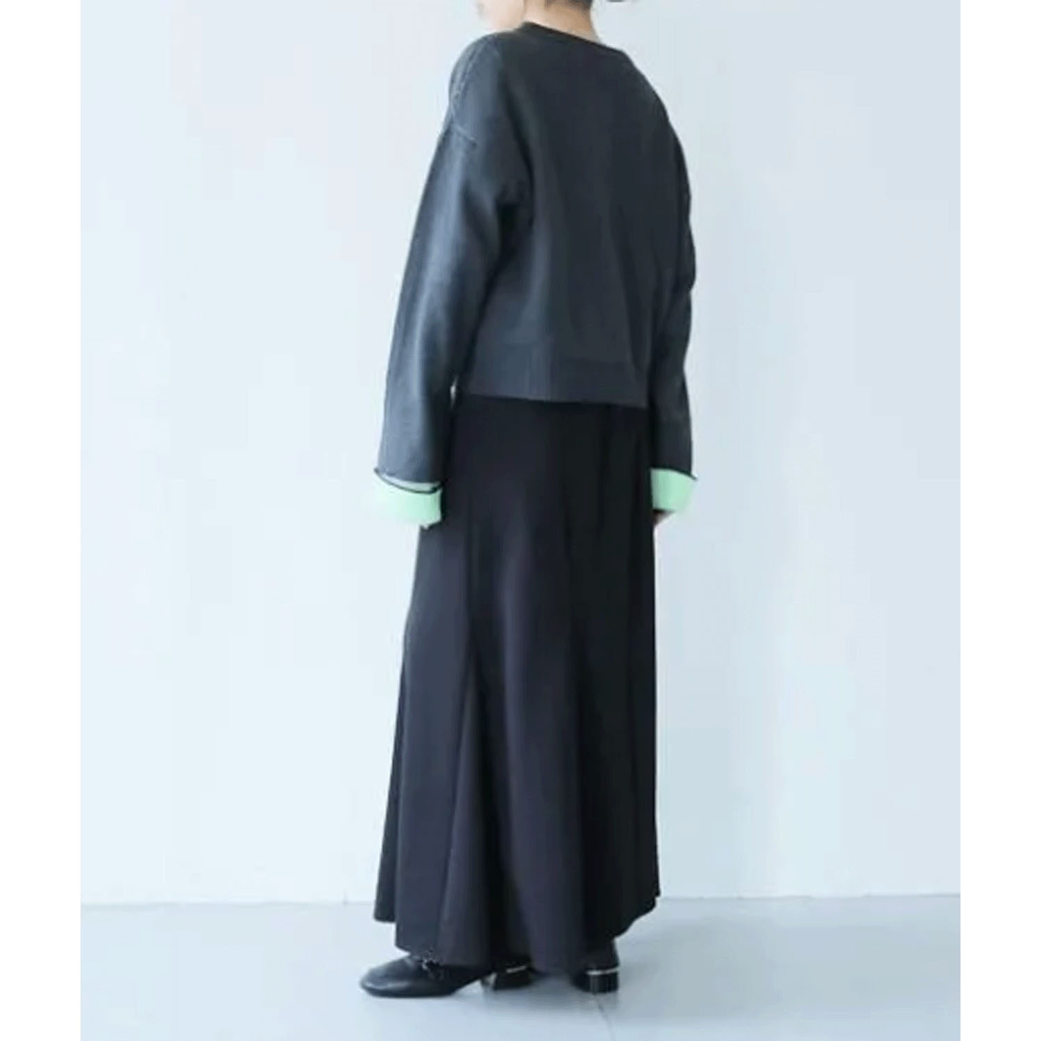 vingtrois 配色ニットカーディガン - 画像9