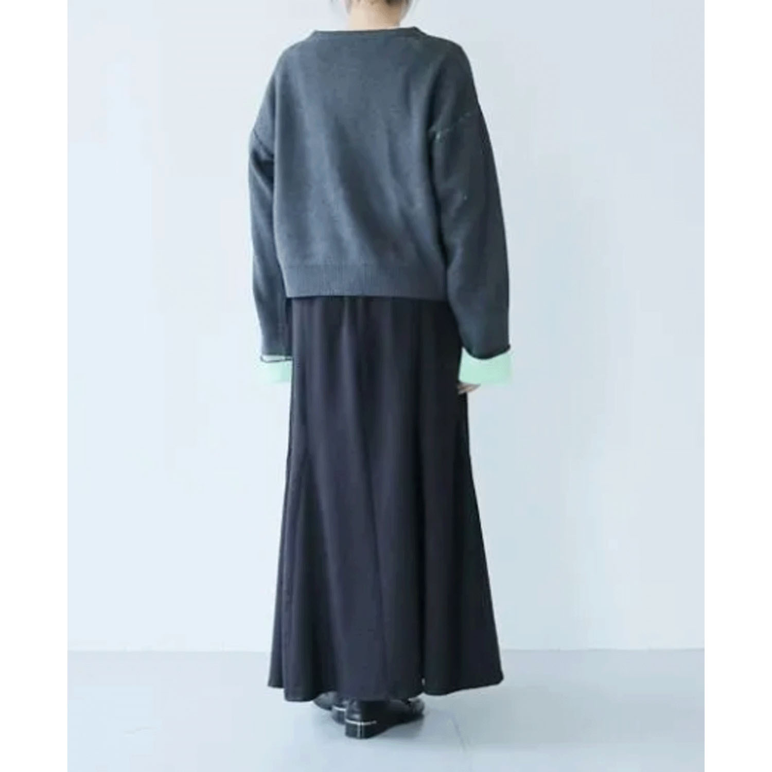 vingtrois 配色ニットカーディガン - 画像10