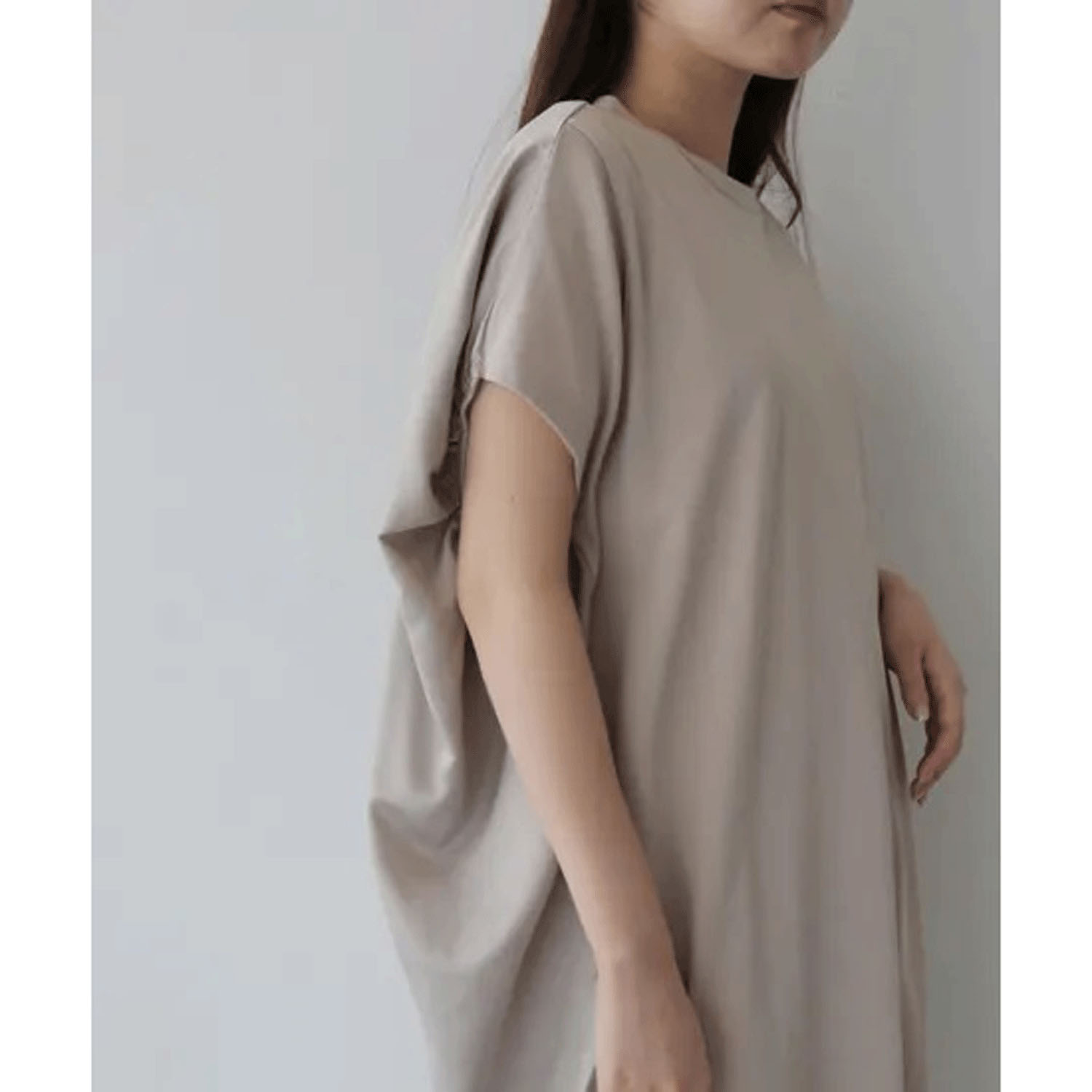 Vingtrois 異素材切替ドレス - 画像12