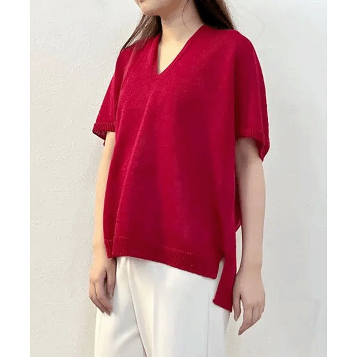 Vingtrois 擬麻コットンホールガーメントドルマン - 画像7