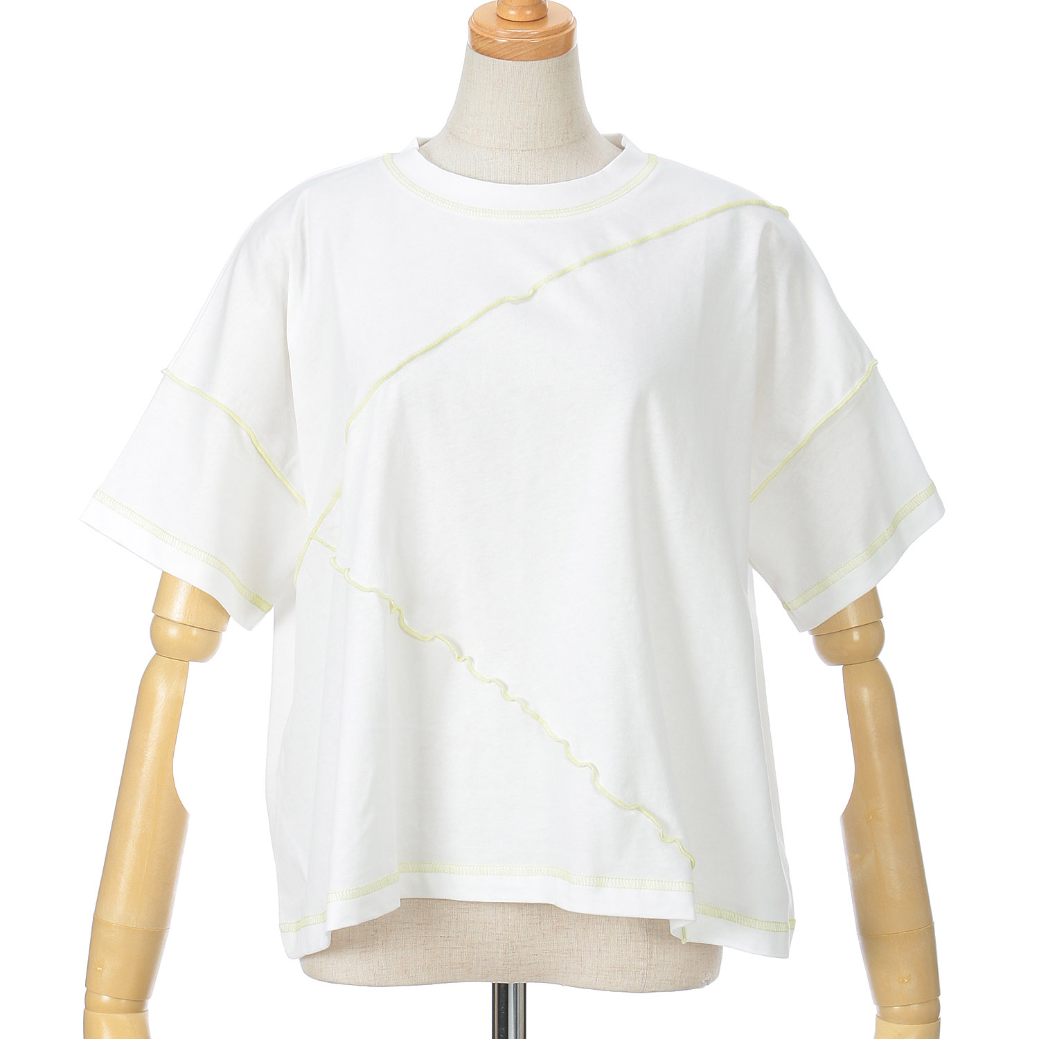 Vingtrois 配色メローTシャツ - 画像11