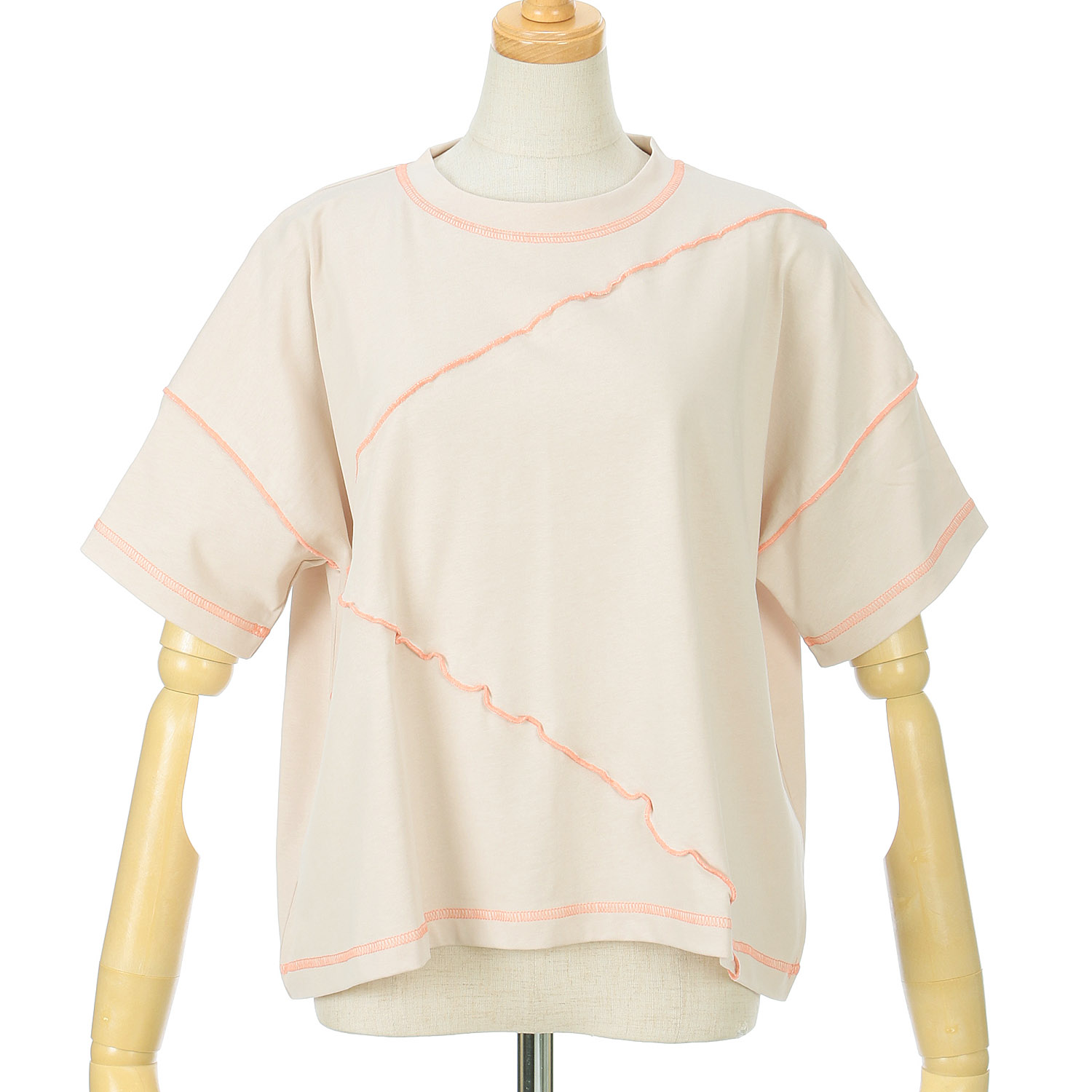 Vingtrois 配色メローTシャツ - 画像14