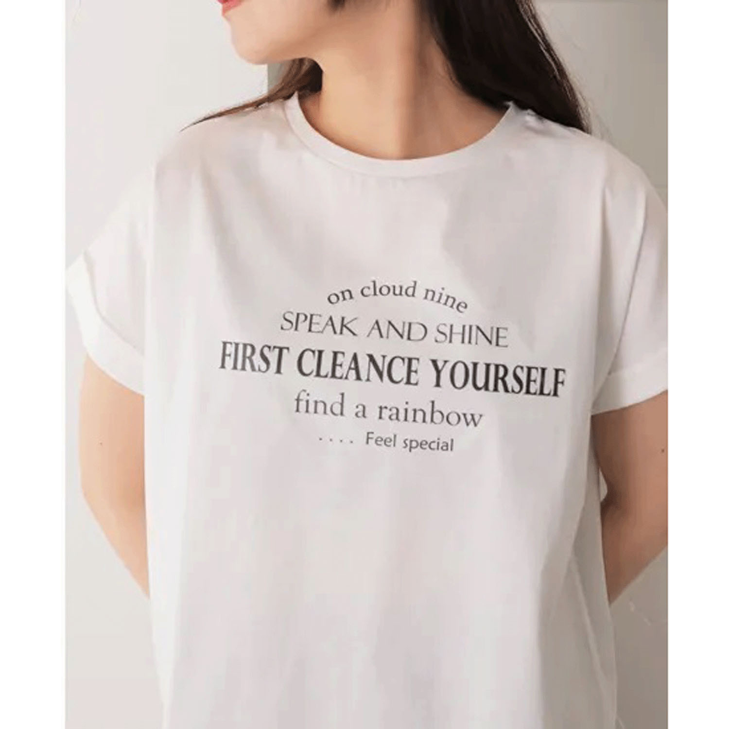 Vingtrois ドライタッチコットン英文ロゴ - 画像7