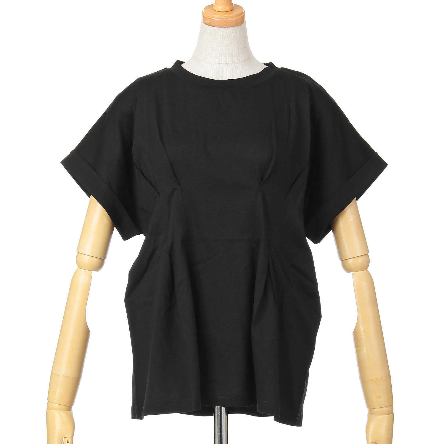 【Insta Live動画あり】Vingtrois  ドライタッチコットンタックT - 画像5