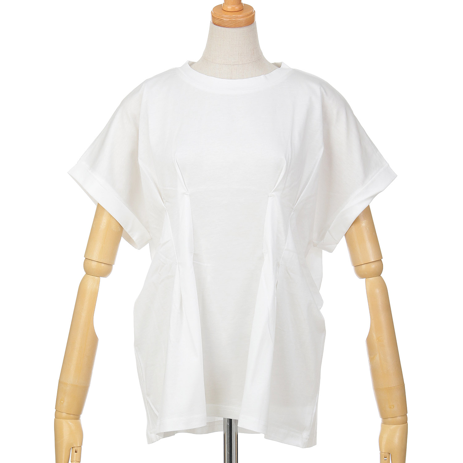 【Insta Live動画あり】Vingtrois  ドライタッチコットンタックT - 画像6