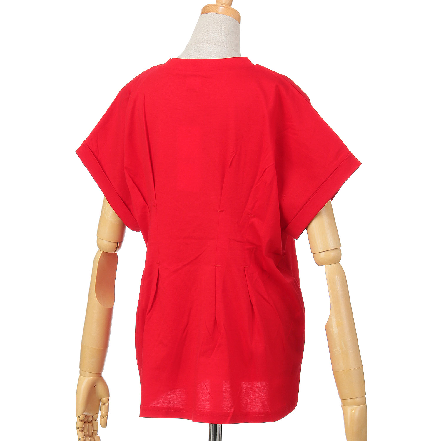 【Insta Live動画あり】Vingtrois  ドライタッチコットンタックT - 画像9