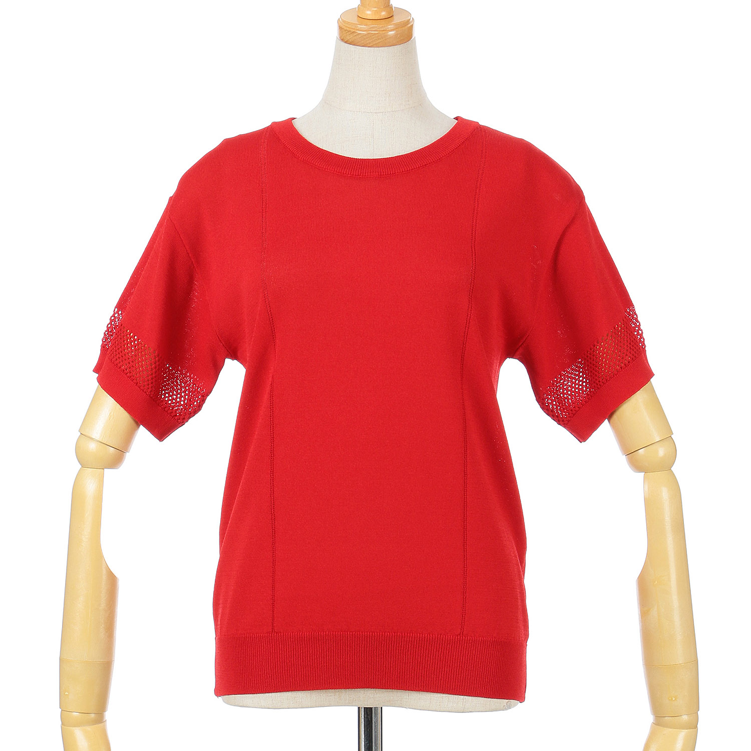 Palm Riche シンプルサマーニットトップス - 画像20