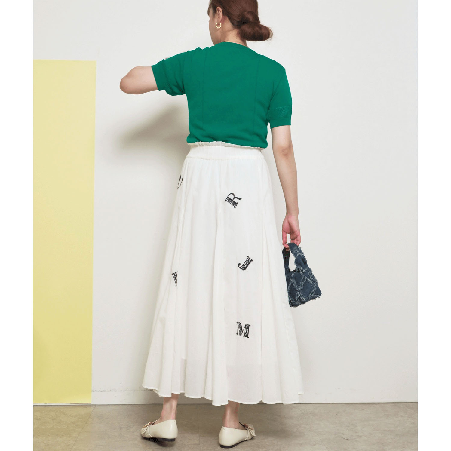 Palm Riche シンプルサマーニットトップス - 画像24