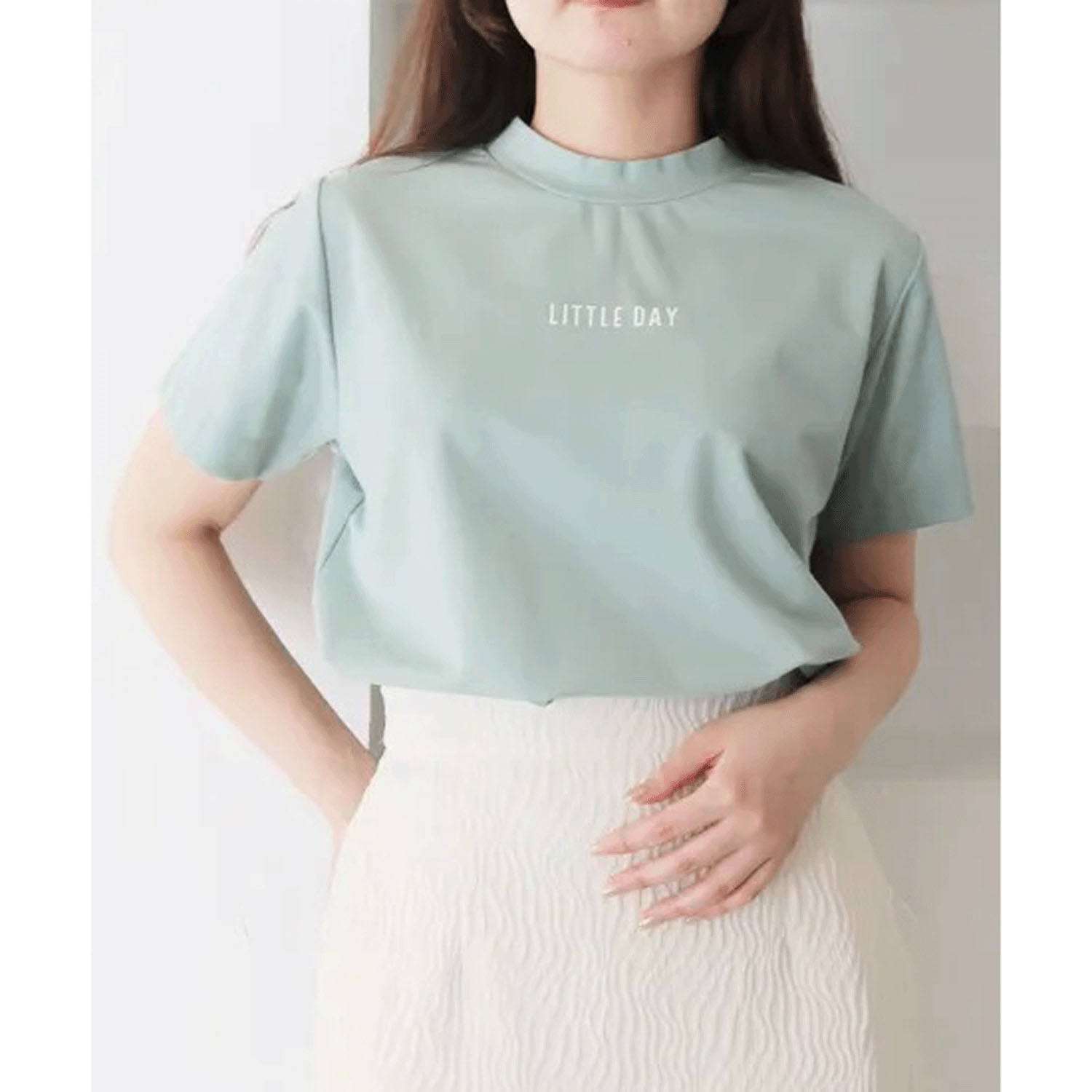 【Insta Live】Vingtrois モックネックプルオーバー - 画像11