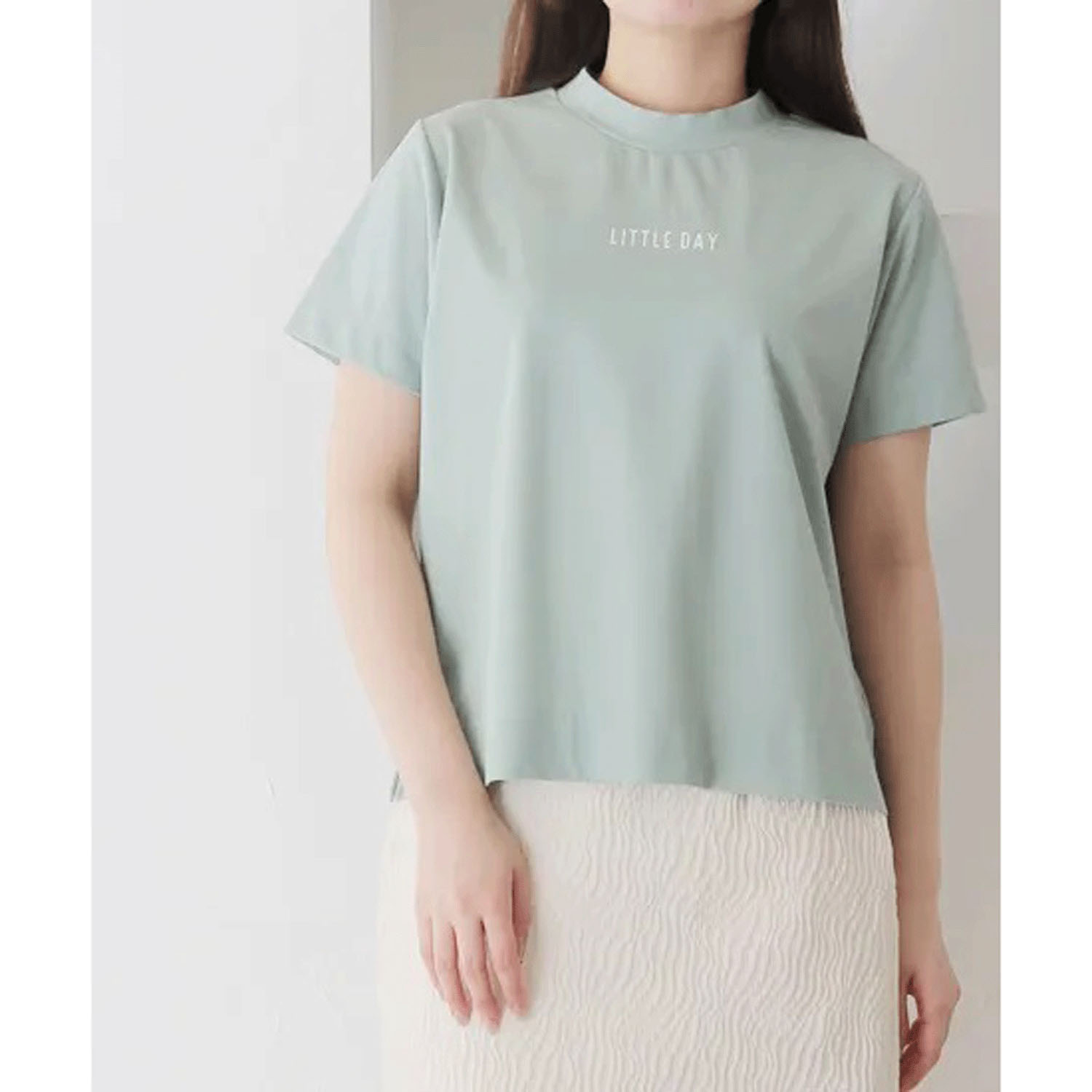 【Insta Live】Vingtrois モックネックプルオーバー - 画像1