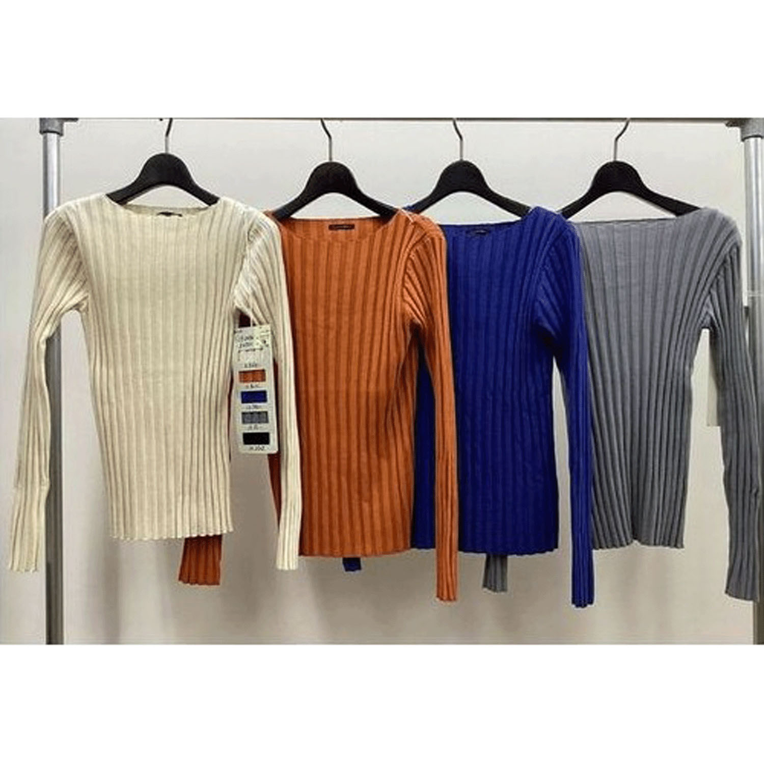 ザンパ ワイドリブボートネックプルオーバー