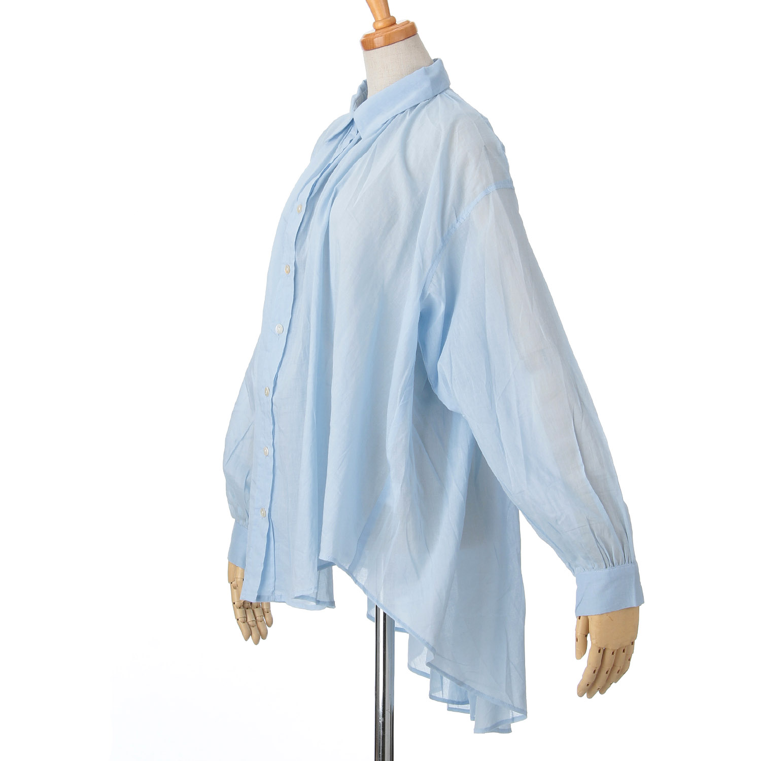 ザンパ 綿ローンチュニックシャツ - 画像7