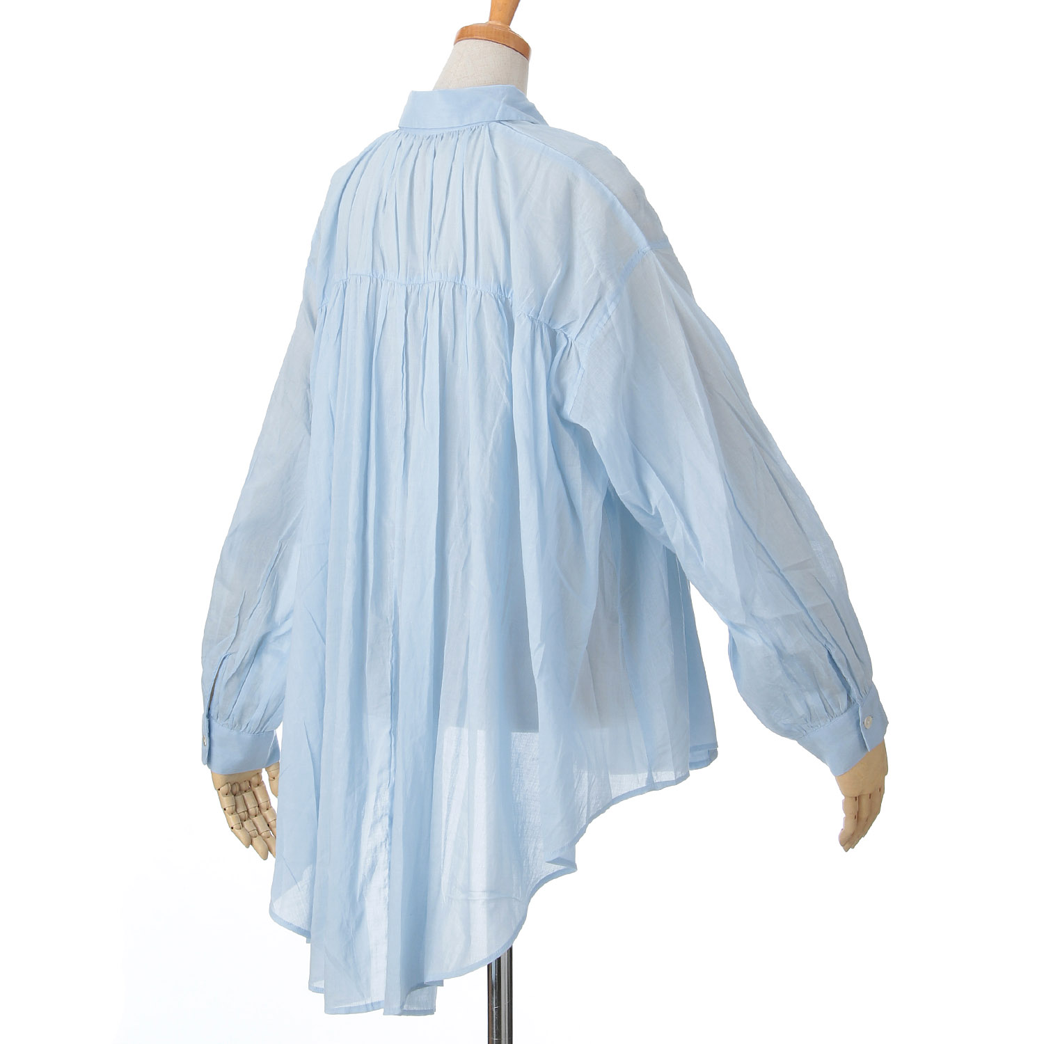 【Insta Live】ザンパ 綿ローンチュニックシャツ - 画像8