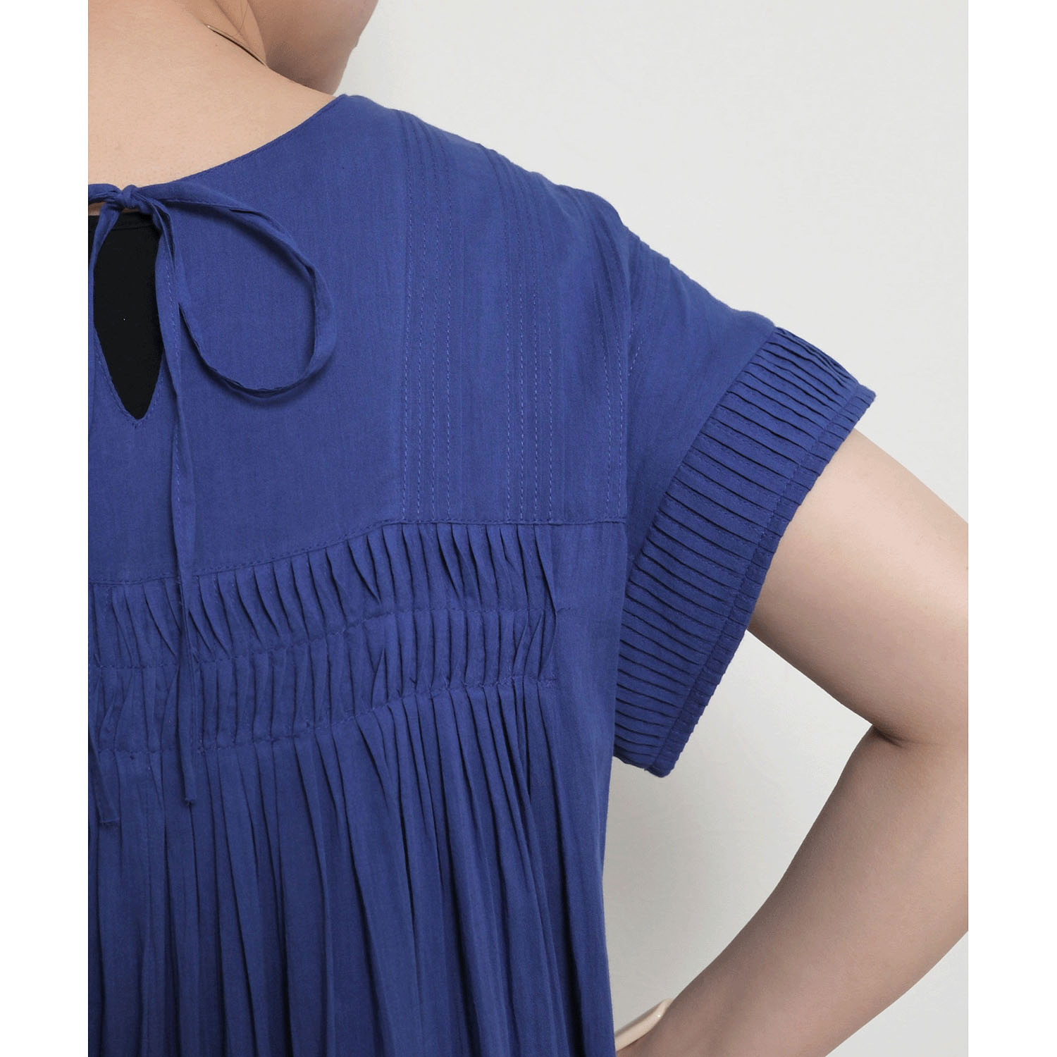 【Insta Live】Palm Riche インド綿 前後2WAYピンタックワンピース - 画像40