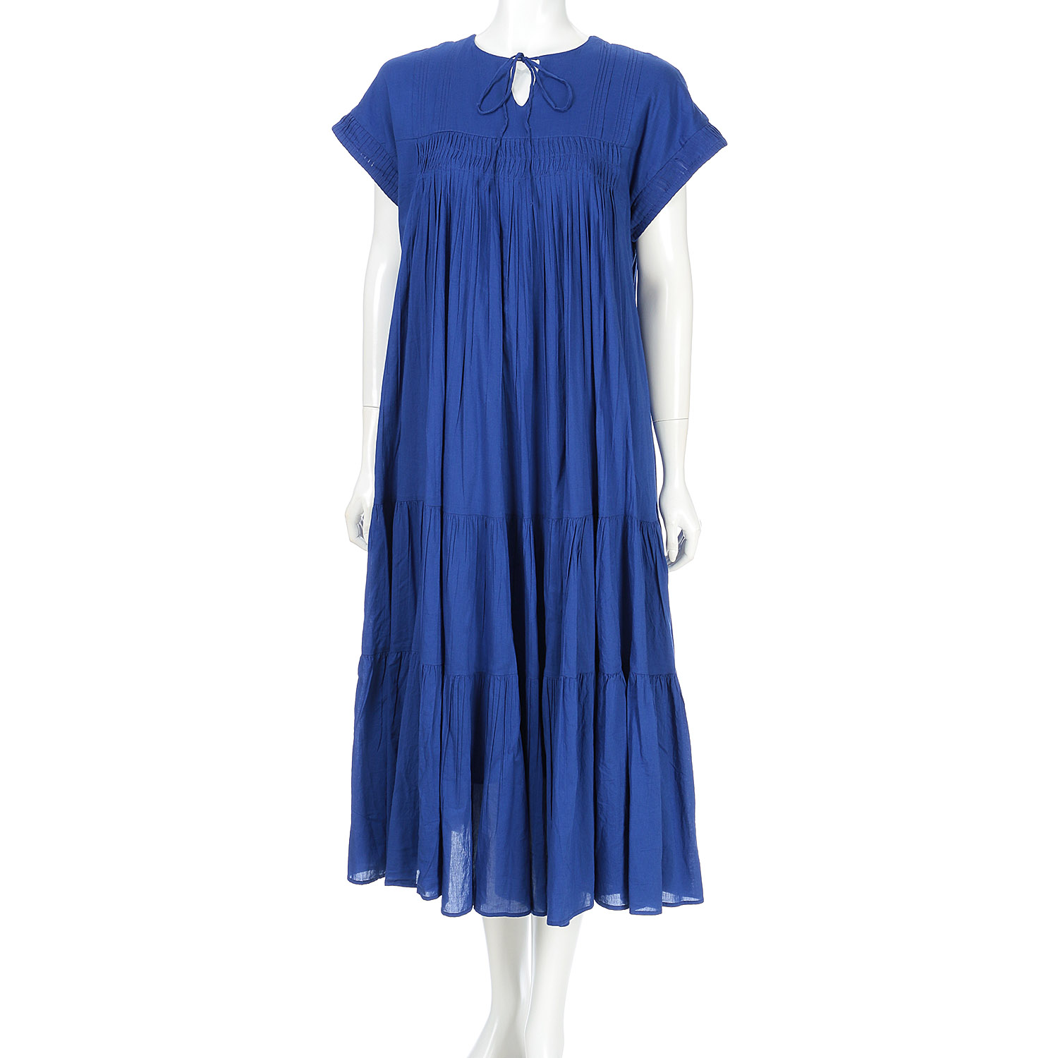 【Insta Live】Palm Riche インド綿 前後2WAYピンタックワンピース - 画像44