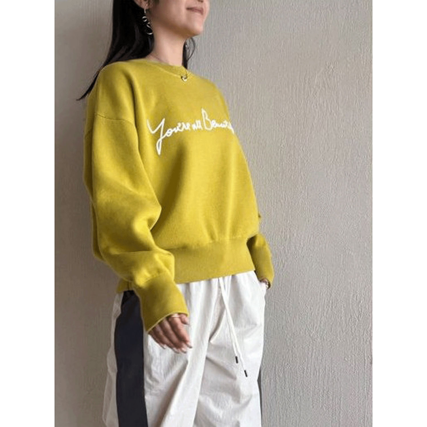 ザンパスウェットライクロゴプルオーバー - 画像5