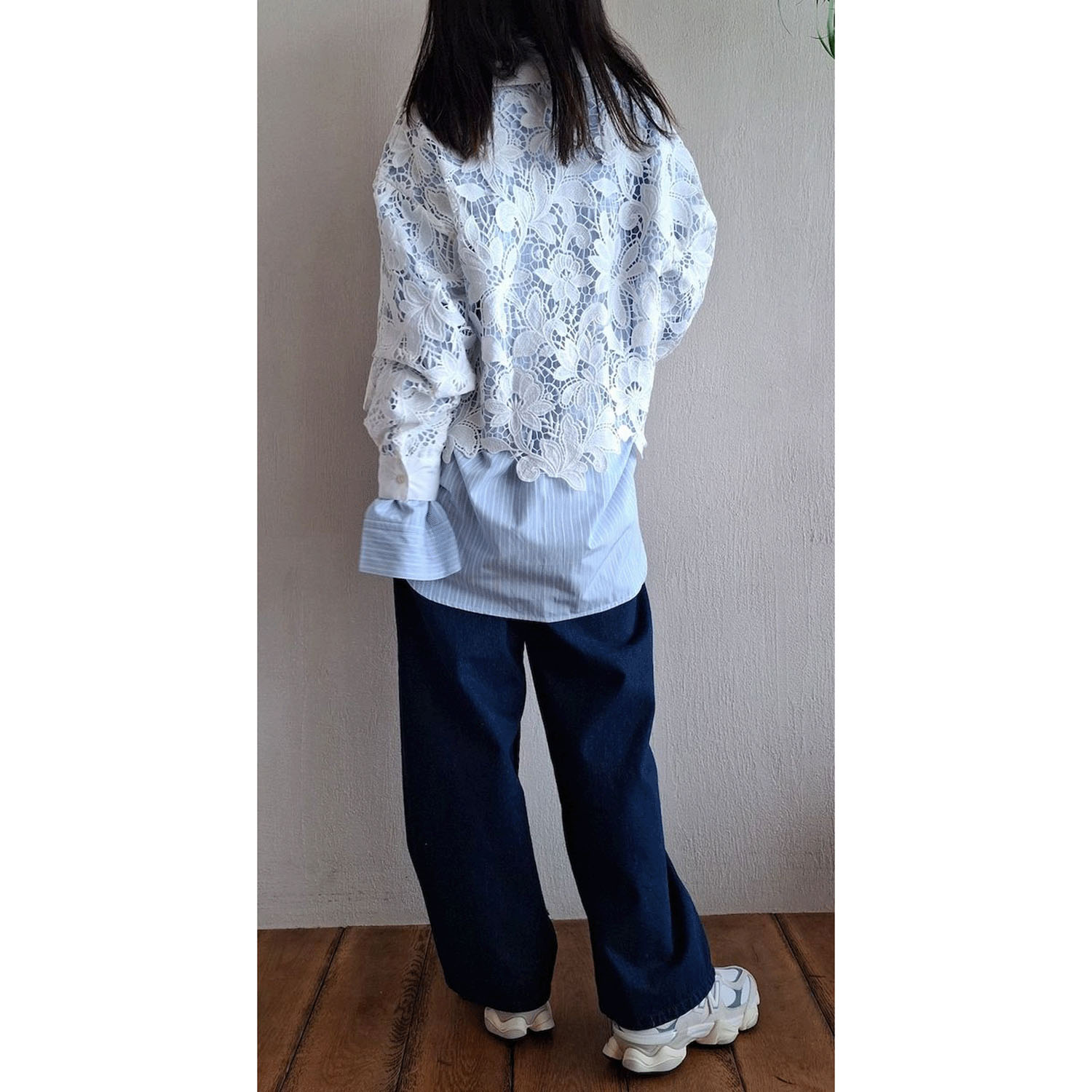 ザンパ ボタニカルレースショートシャツ - 画像7