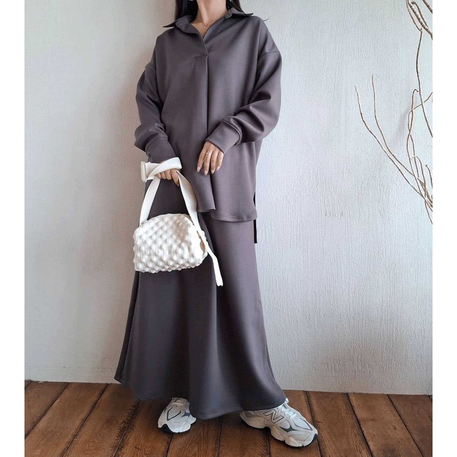 【Insta Live】ザンパ スキッパースカートセット - 画像5