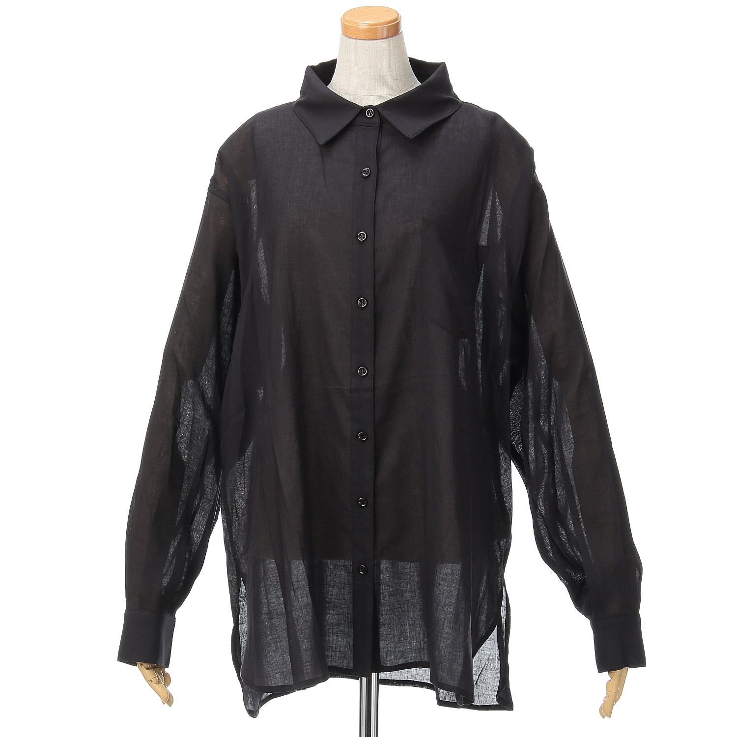 vingtrois リネン混シャツ - 画像2