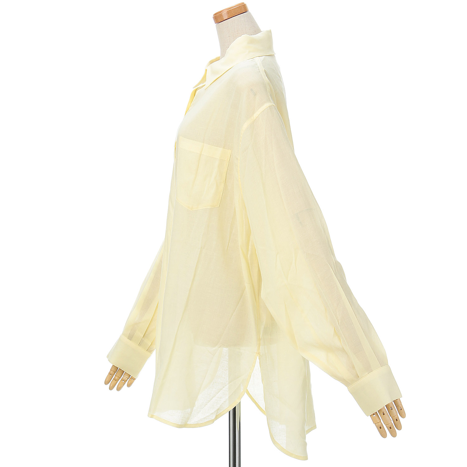 vingtrois リネン混シャツ - 画像13