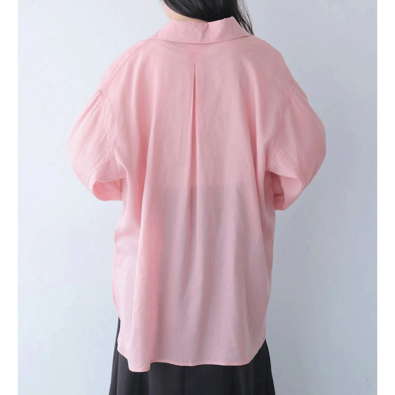 vingtrois リネン混シャツ - 画像7