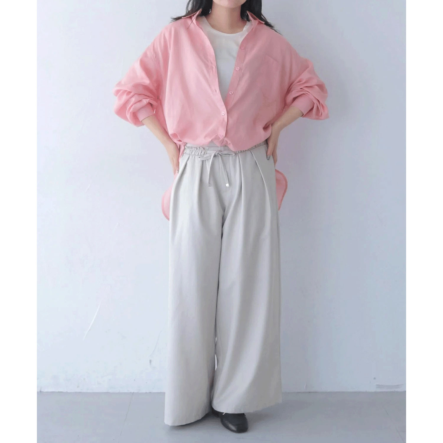 vingtrois リネン混シャツ - 画像8