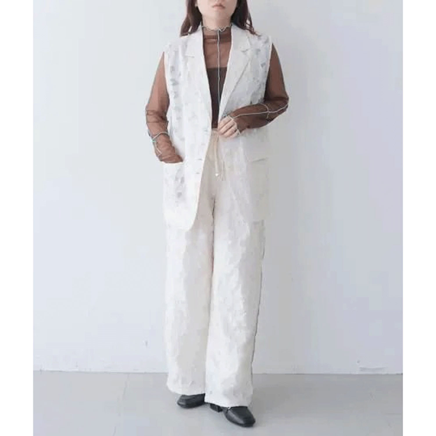 【Insta Live】vingtrois シアージャガードジレ - 画像12