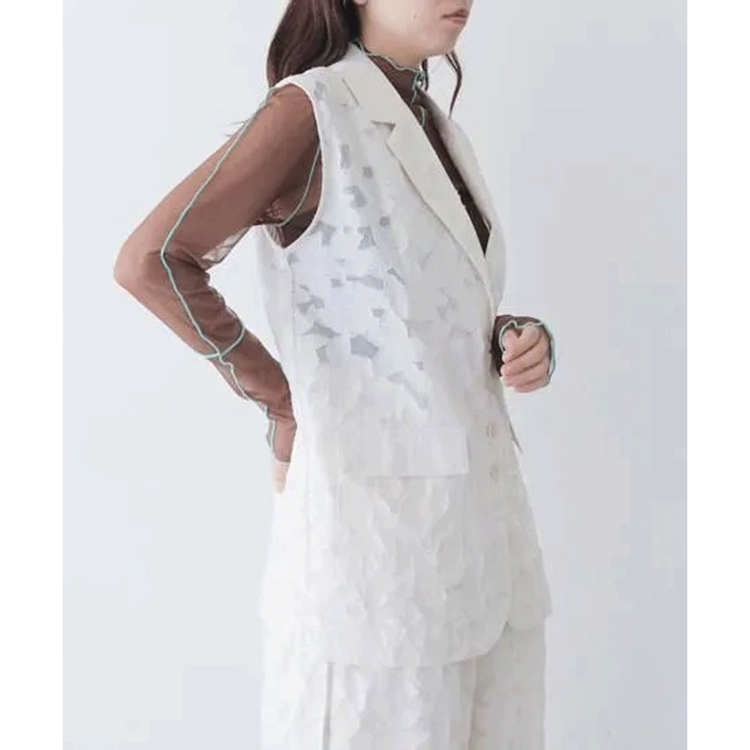 【Insta Live】vingtrois シアージャガードジレ - 画像6