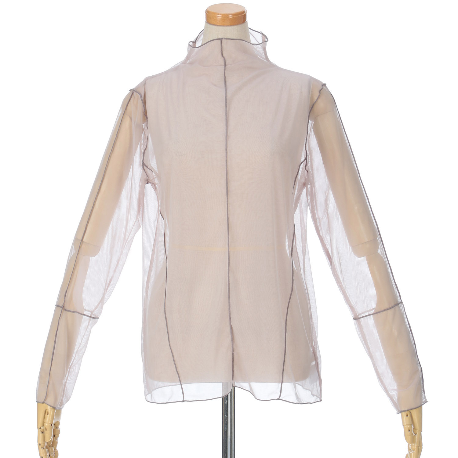 vingtrois 配色メロウスキントップス - 画像1