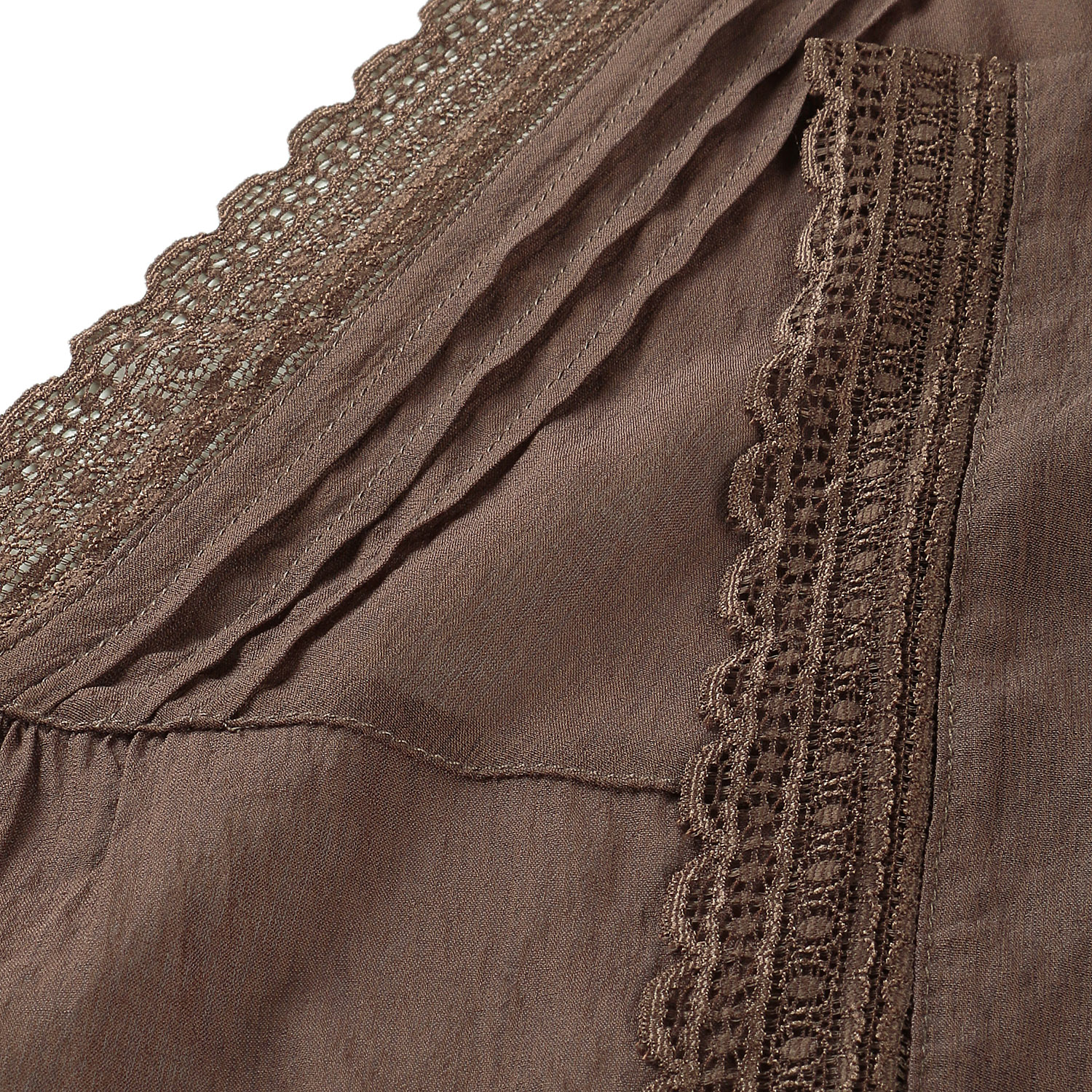 qout  T／R強撚気流染めブラウス - 画像4