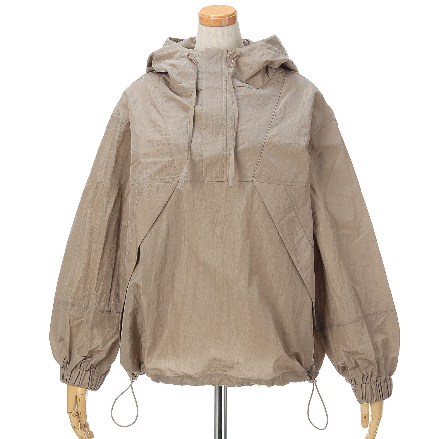 vingtrois  ブライトシアーアノラックパーカー - 画像2