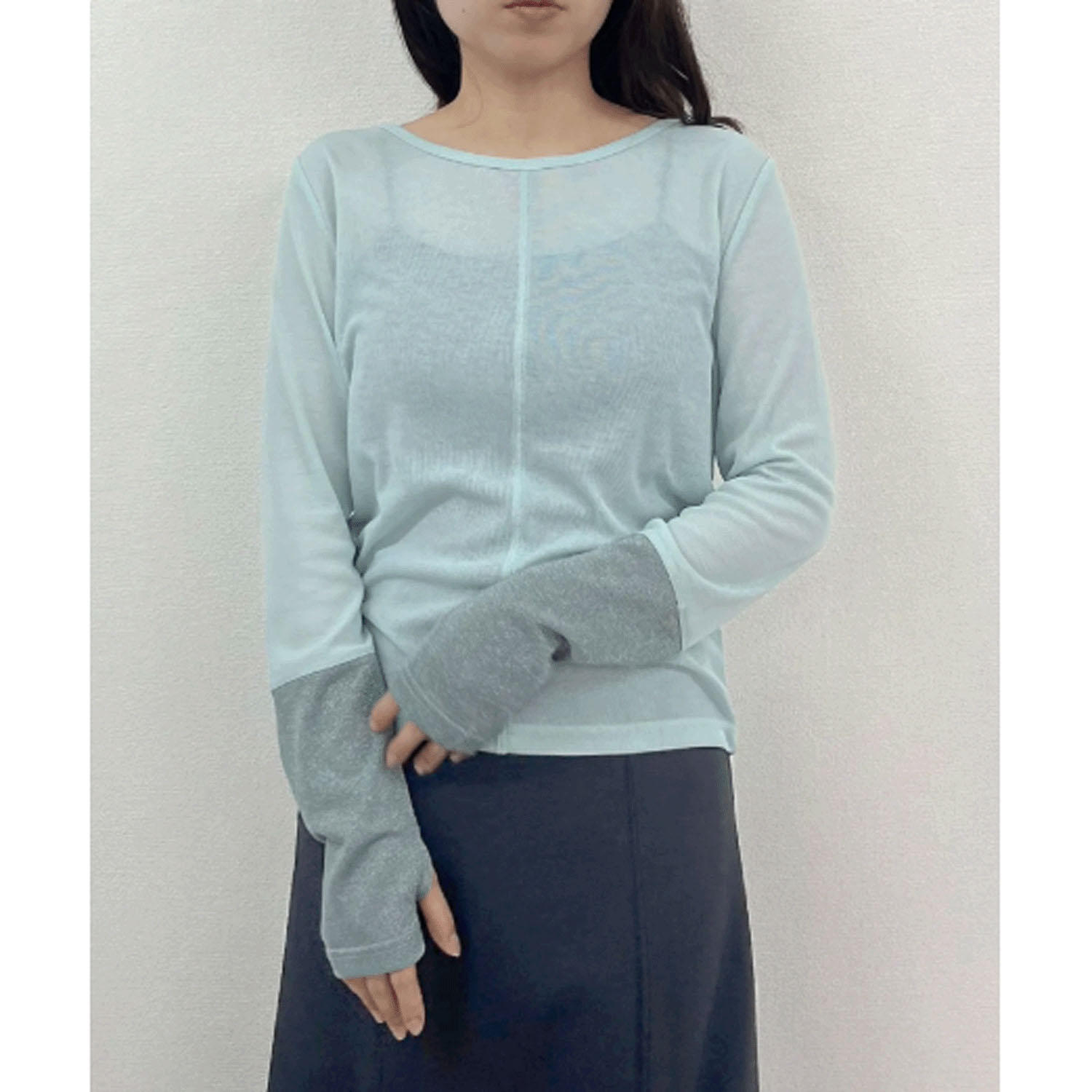 vingtrois 2WAYラメカフスインナー