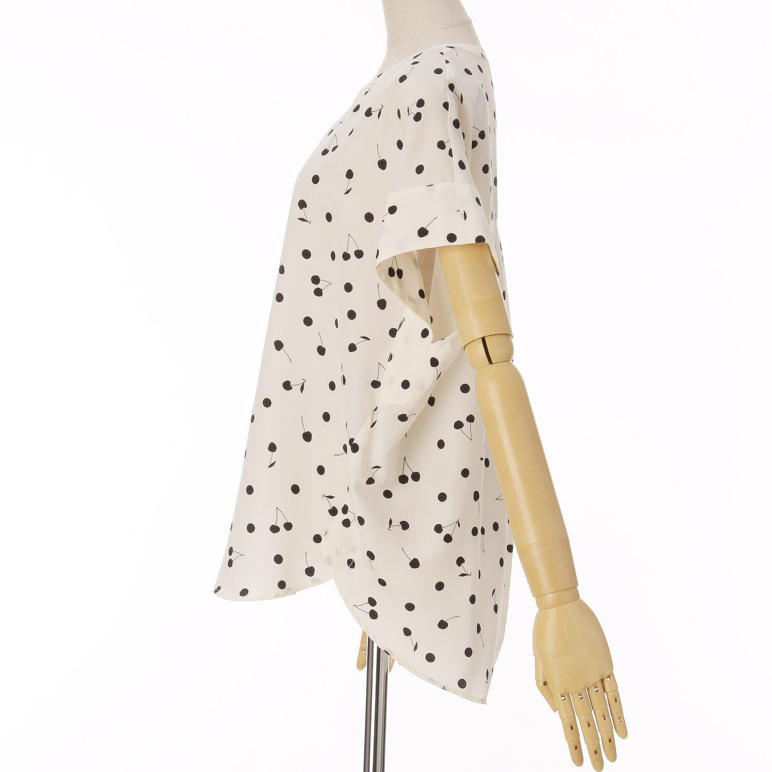 innowave さくらんぼドットプリントブラウス - 画像8