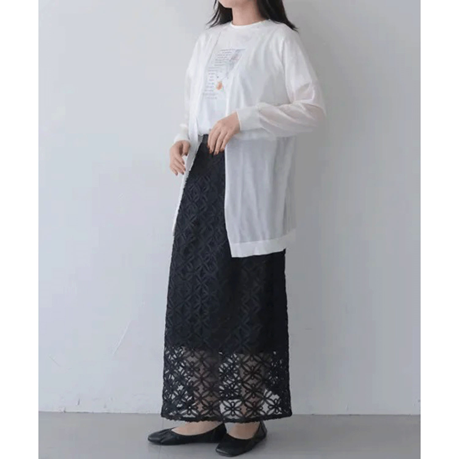 vingtrois レーヨンナイロンミドルトッパー - 画像11