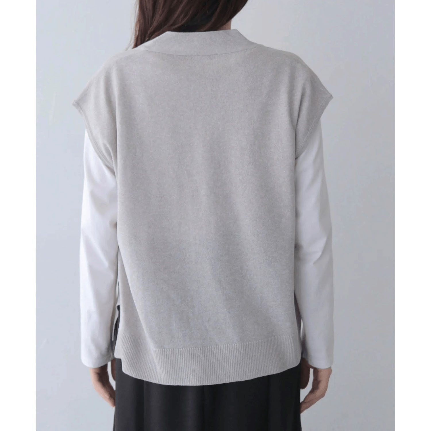 vingtrois  UVカットリネンタッチベスト - 画像6