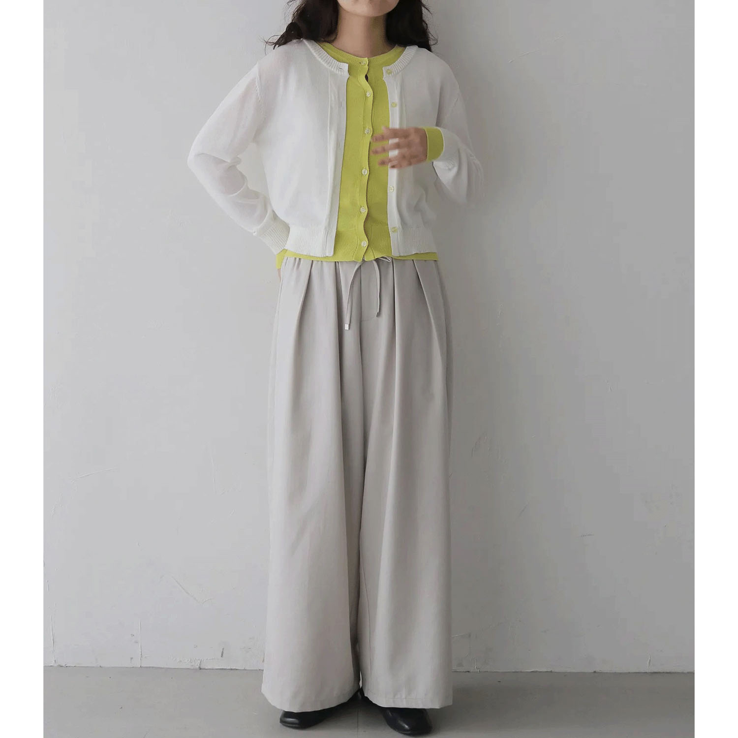 【Insta Live】vingtrois レイヤード風カーデ - 画像8