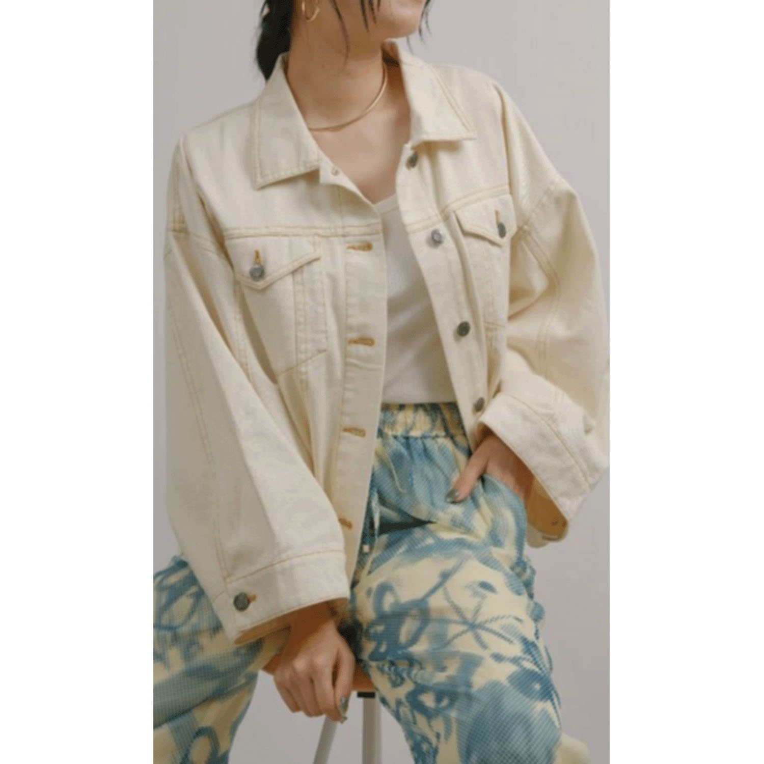 Palm Riche ユーズド風Gジャン