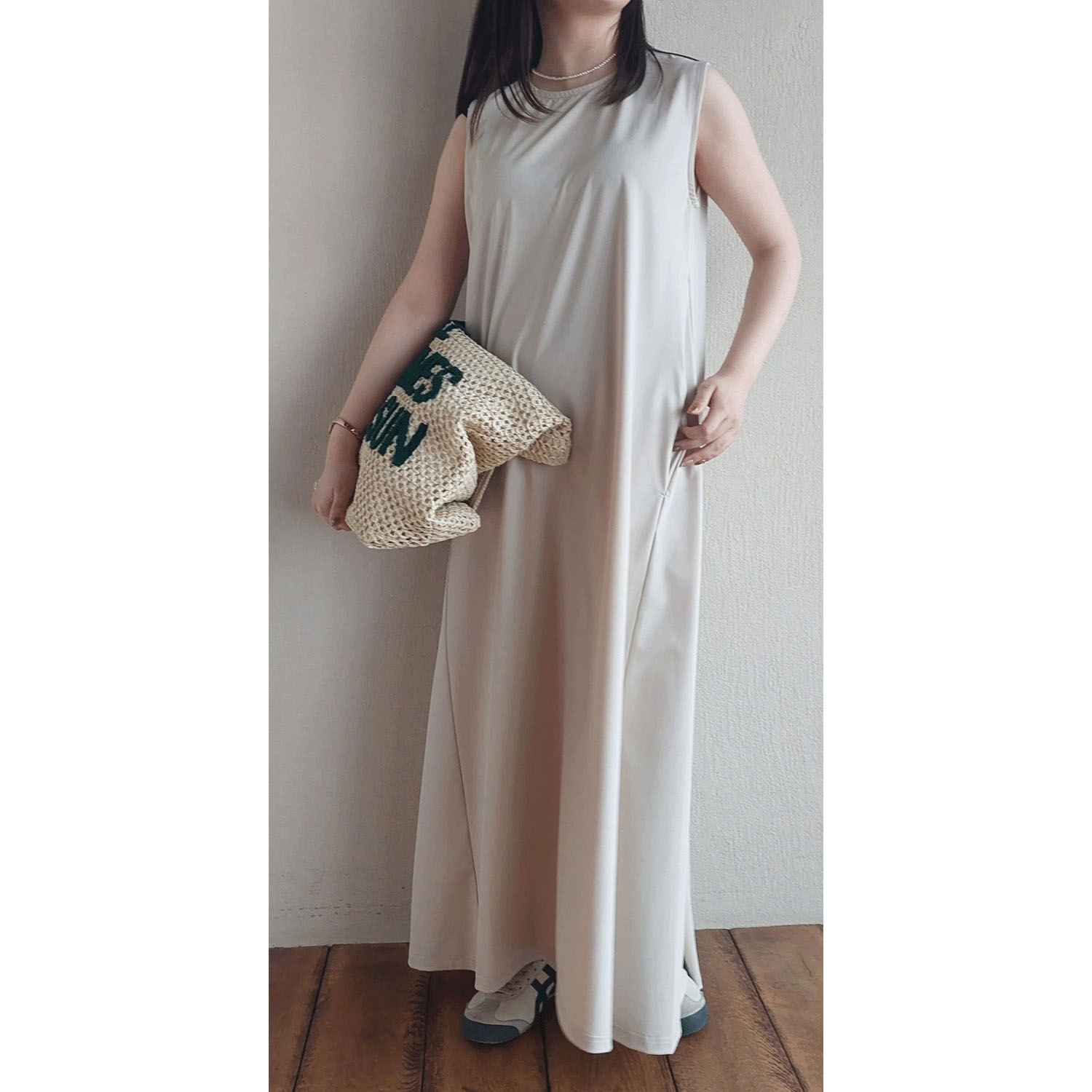 【InstaLive】ザンパ バックタックノースリーブワンピース - 画像4