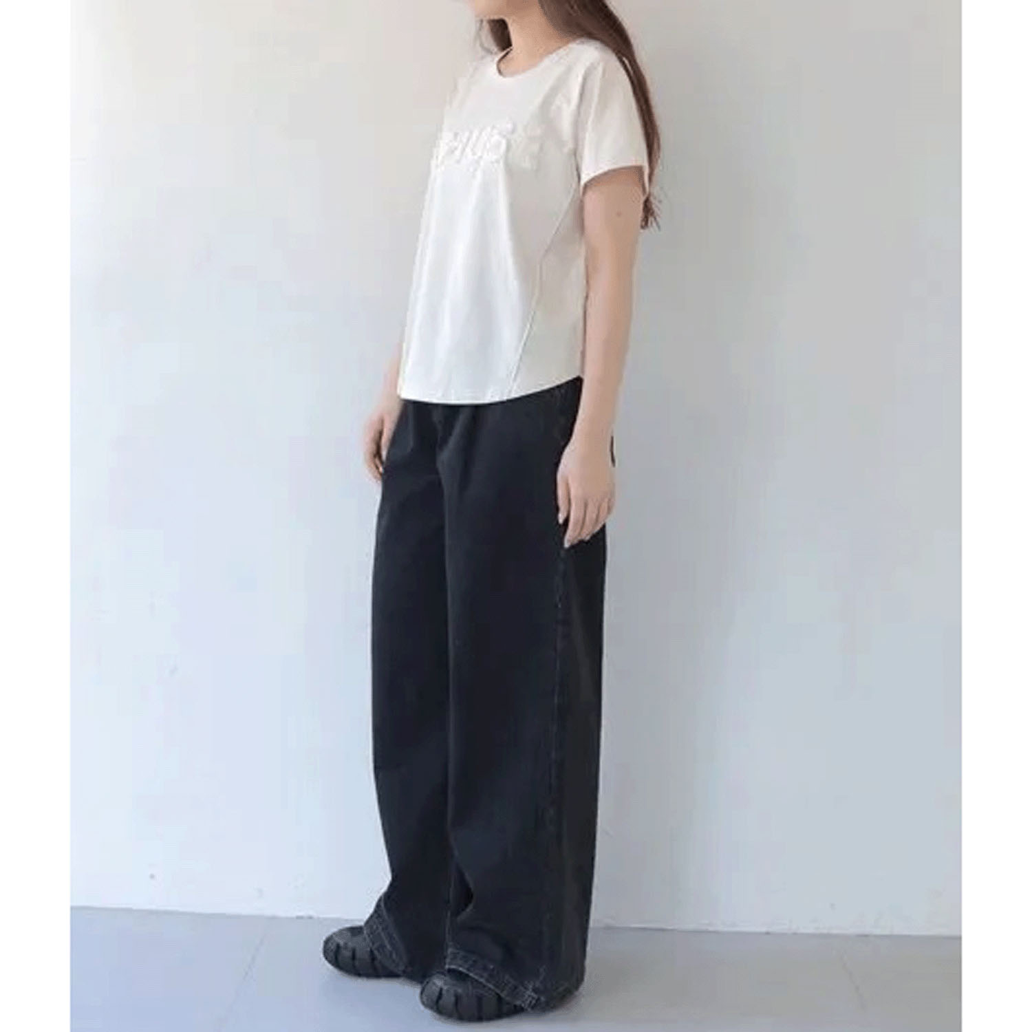 【Insta Live】【動画あり】Vingtrois パッチワークロゴTシャツ - 画像11