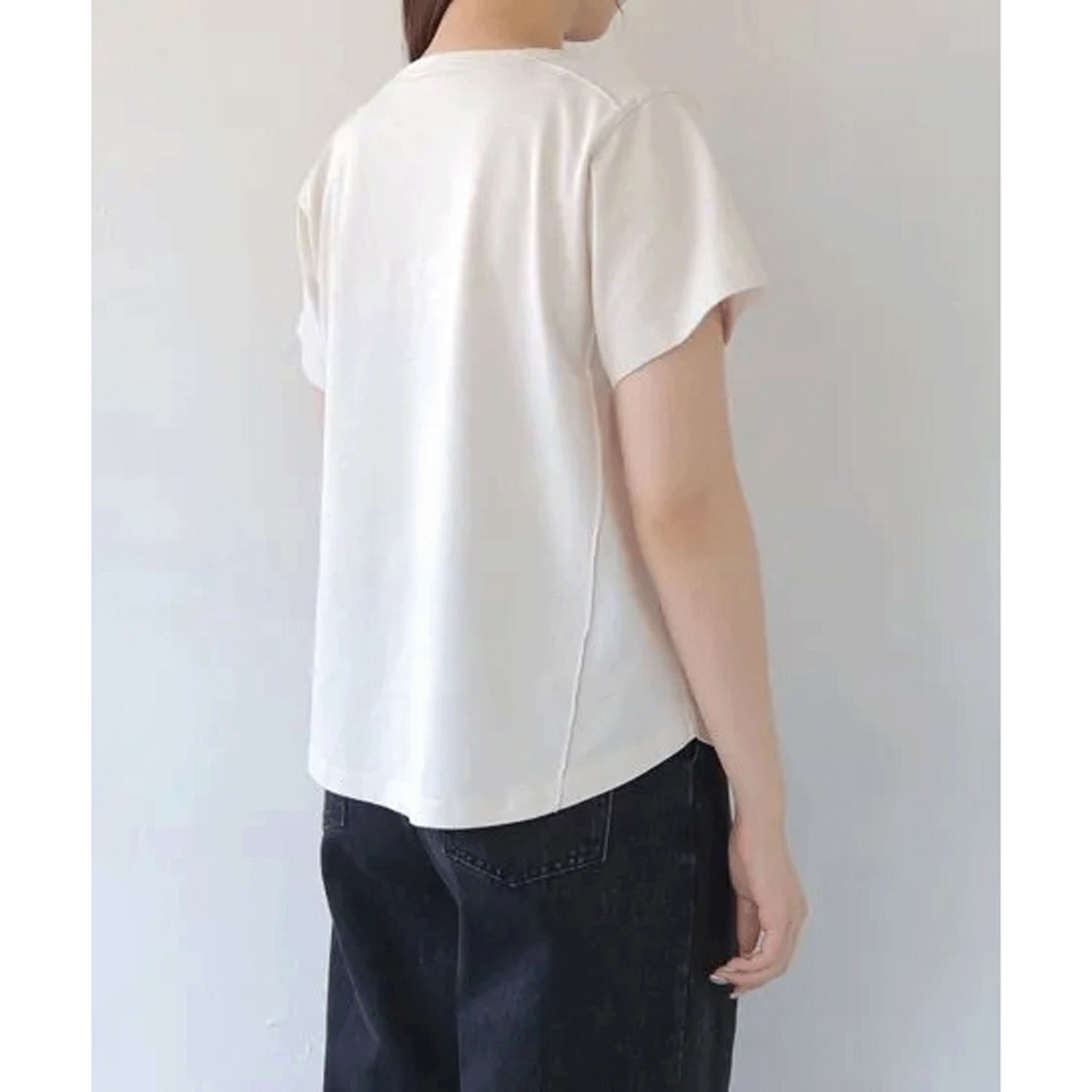 【Insta Live】【動画あり】Vingtrois パッチワークロゴTシャツ - 画像9