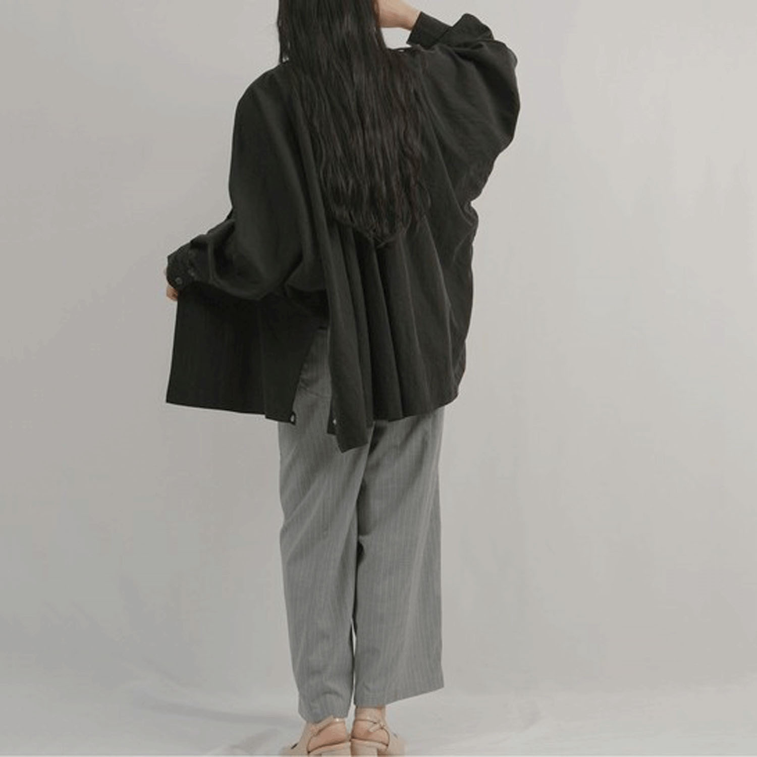 【Insta Live】Palm Riche ワッシャーオーバージャケット - 画像18