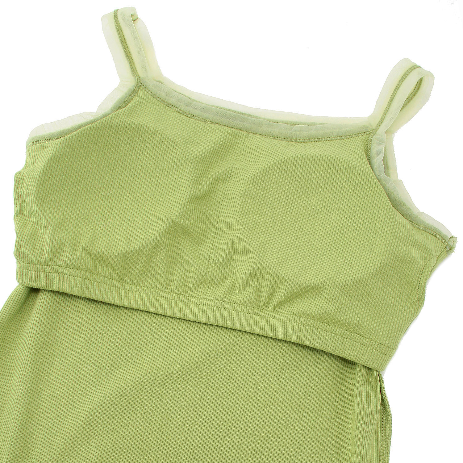 Vingtrois シアーストラップカップ付タンクトップ - 画像14