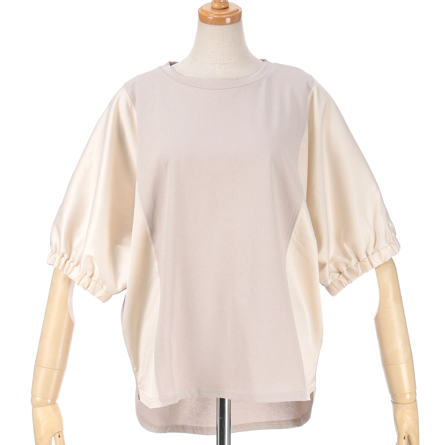 Vingtrois ドルマン袖異素材プルオーバー - 画像11