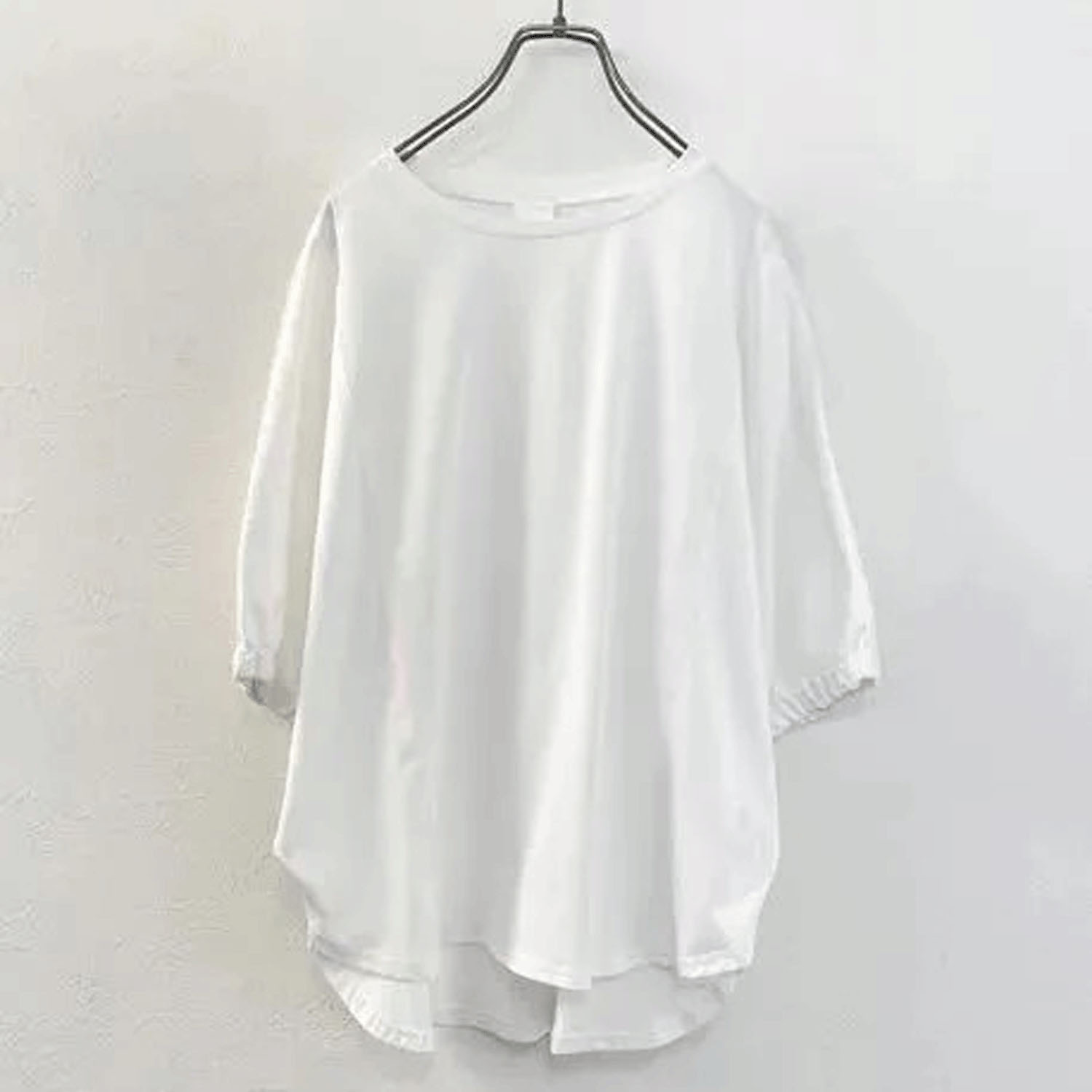 Vingtrois ドルマン袖異素材プルオーバー - 画像10