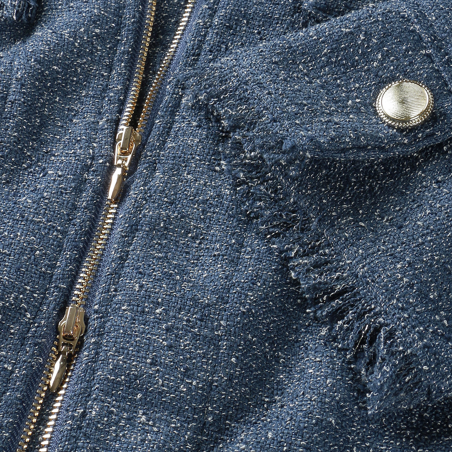 Palm Riche ツイードジップパーカー - 画像24